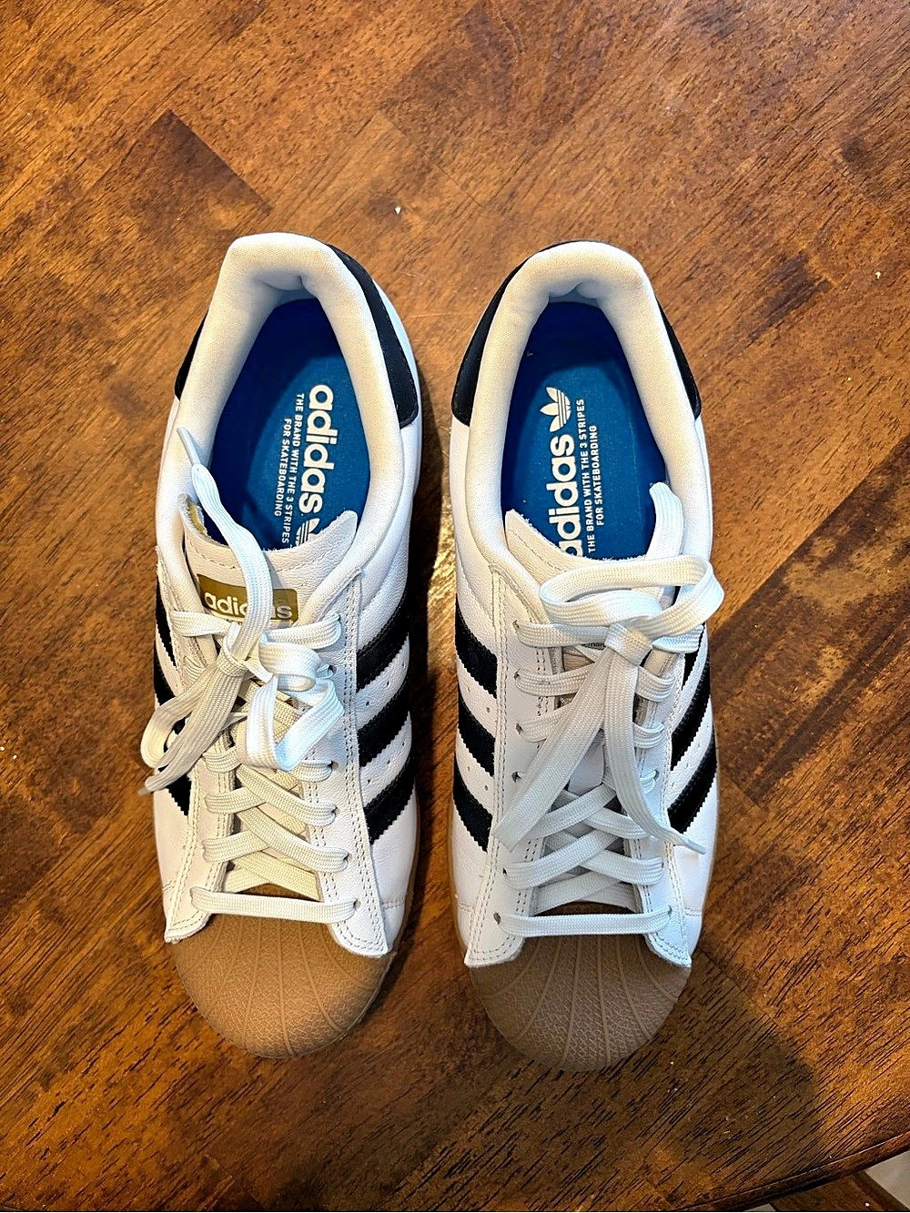 adidas Superstar White & Black Sneakers